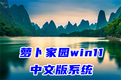 萝卜家园win11中文版系统