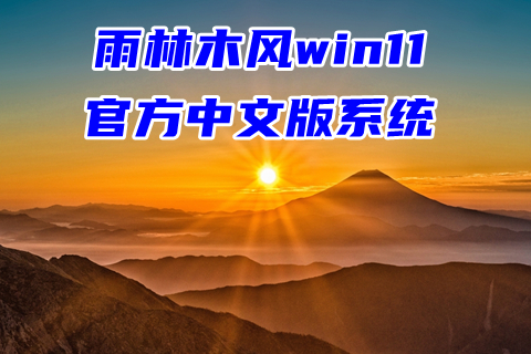 雨林木风win11官方中文版系统