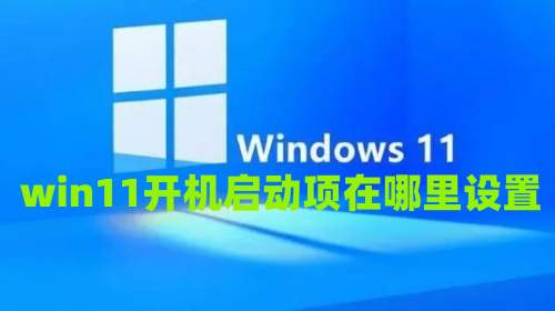 win11开机启动项在哪里设置 win11自启动管理在哪里调整