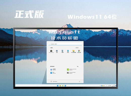 技术员联盟win11正式装机版系统下载 windows11官方最新版系统下载