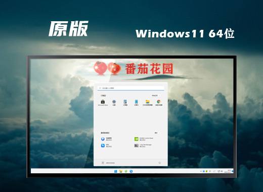 番茄花园win11 64位原版系统下载 win11系统ghost免激活下载