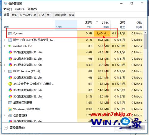 Win10电脑system进程内存占用过高如何解决