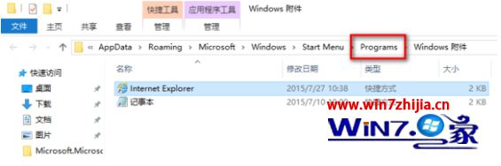 单击“Programs”