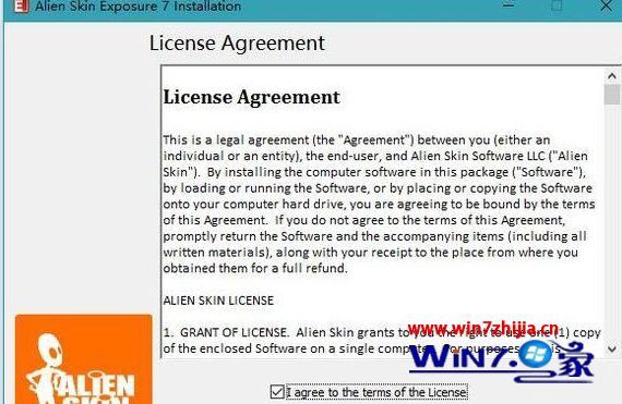 win10系统怎么安装Alien Skin Exposure 7