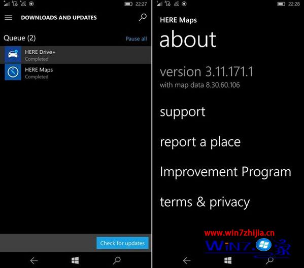 WP8.1/Win10 Mobile版《Here地图》迎来更新：对用户协议进行调整