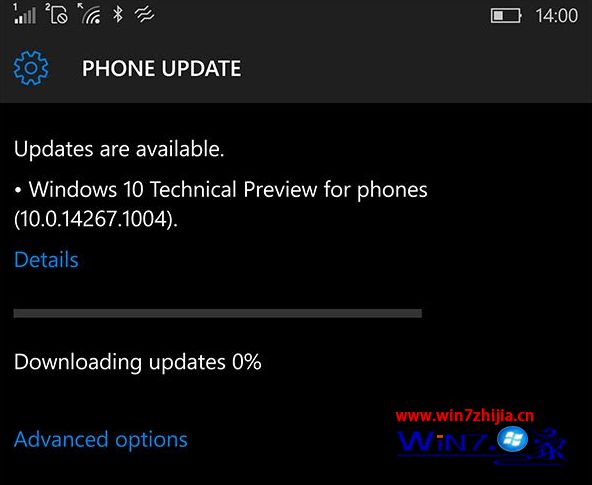 微软已向Insider用户推送了Win10 Mobile RS1更新14267.1004