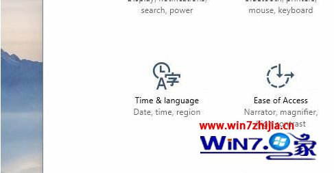 选择左下方的“Time and language”